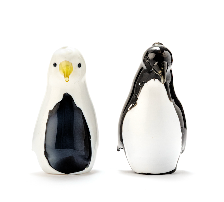 Penguin salt and pepper shakers